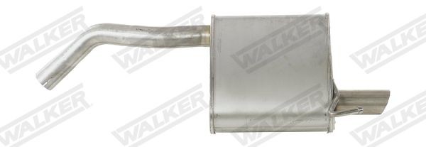WALKER 21396 Rear silencer Length: 820mm, without mounting parts