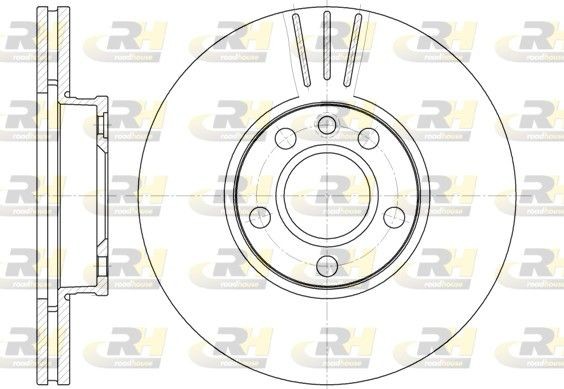 Volkswagen TRANSPORTER Disc brakes 10092336 ROADHOUSE 6660.10 online buy