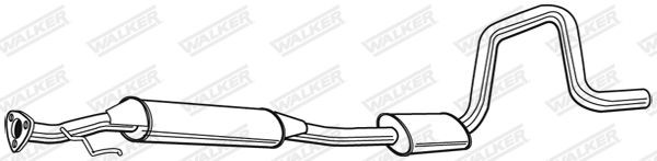 WALKER 22662 Middle silencer LAND ROVER experience and price