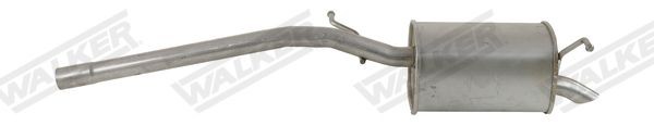 WALKER 23243 Rear silencer Length: 1190mm, without mounting parts