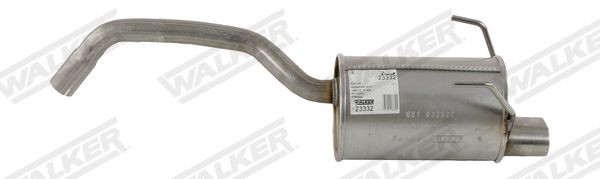 WALKER 23332 Exhaust silencer Fiat 500 312 1.2 69 hp Petrol 2012 price