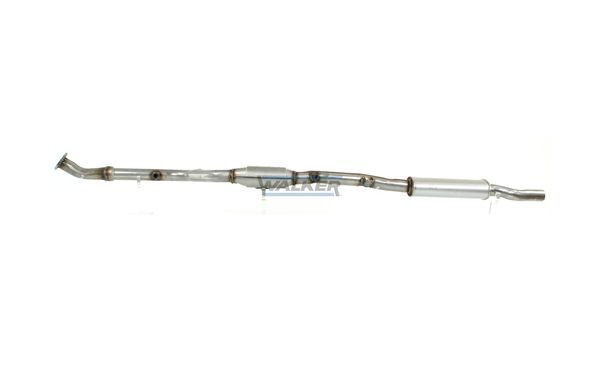WALKER 28070 Catalytic converter 97, with pipe, with mounting parts, Length: 2200 mm
