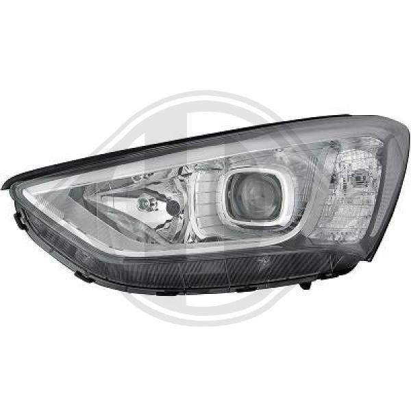 Hyundai SANTA FE Headlight DIEDERICHS 6872081 cheap