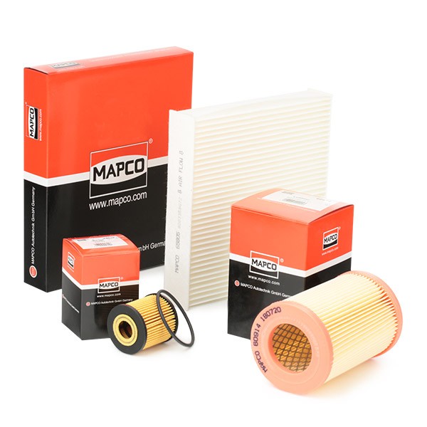 68914 MAPCO Service kit & filter set PEUGEOT three-piece