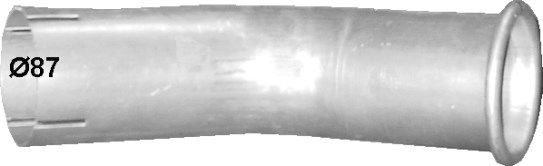 POLMO 69.102 Exhaust Pipe Rear