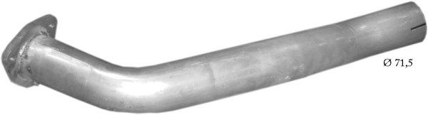 POLMO Exhaust pipes Mercedes T2/LN1 Box Body new 69.65