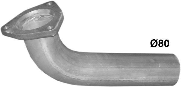 POLMO 69.91 Exhaust Pipe Front