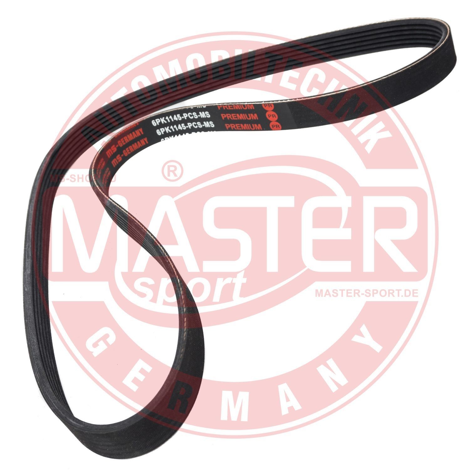 MASTER-SPORT 6PK1145-PCS-MS Serpentine belt 1145mm, 6