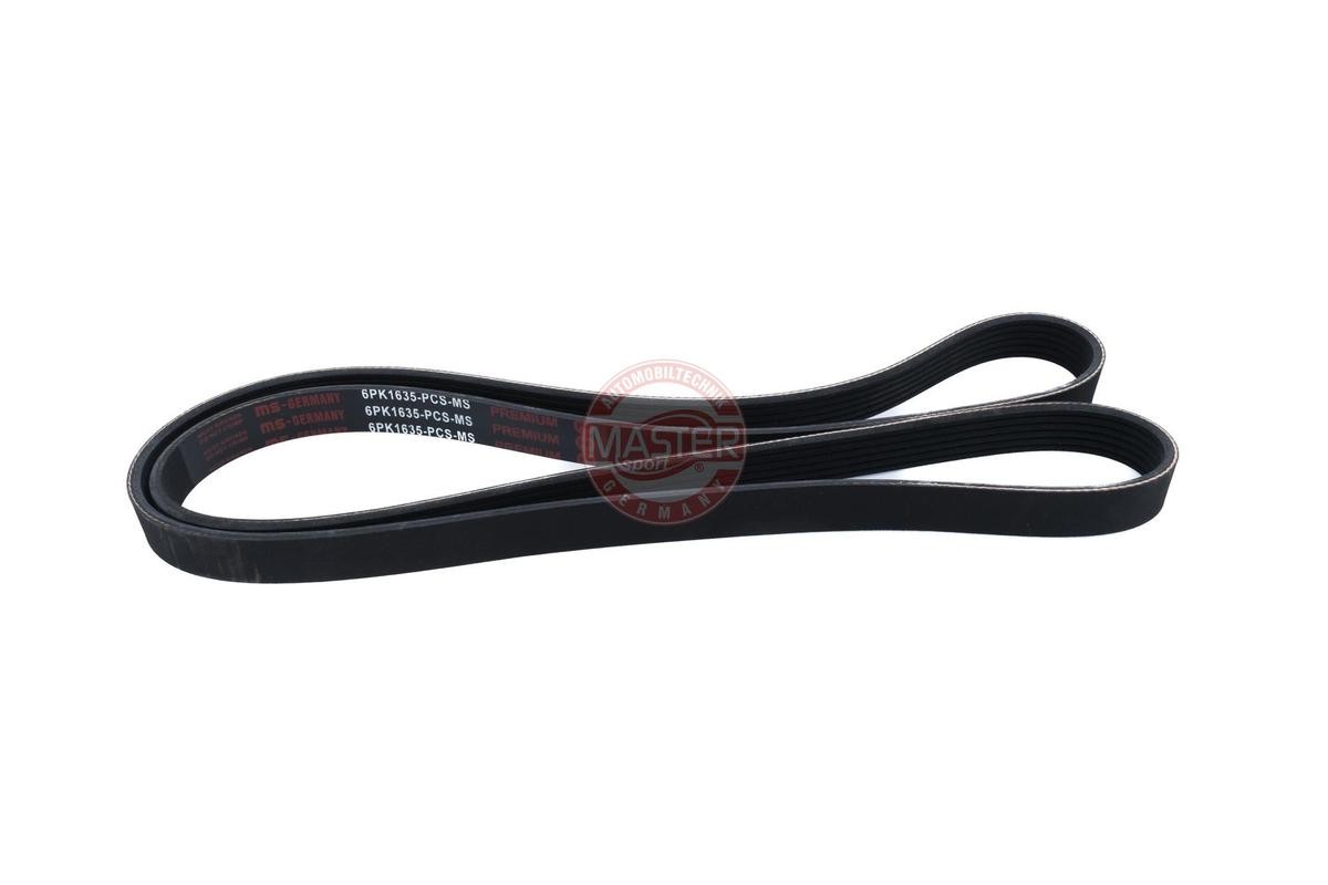 Drive belt MASTER-SPORT 1635mm, 6 - 6PK1635-PCS-MS