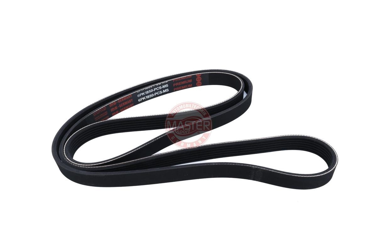 Ford MONDEO Ribbed belt 10116597 MASTER-SPORT 6PK1850-PCS-MS online buy