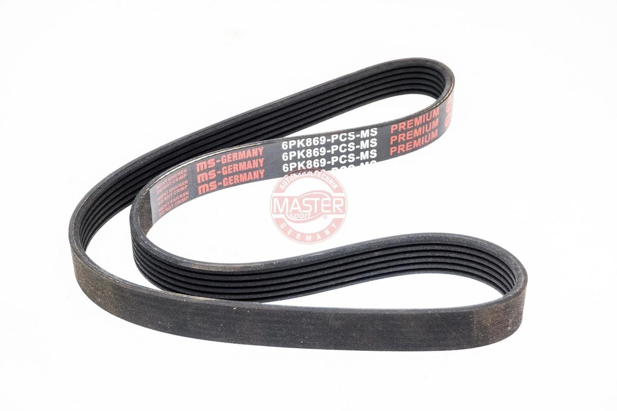 6PK869-PCS-MS MASTER-SPORT Alternator belt buy cheap