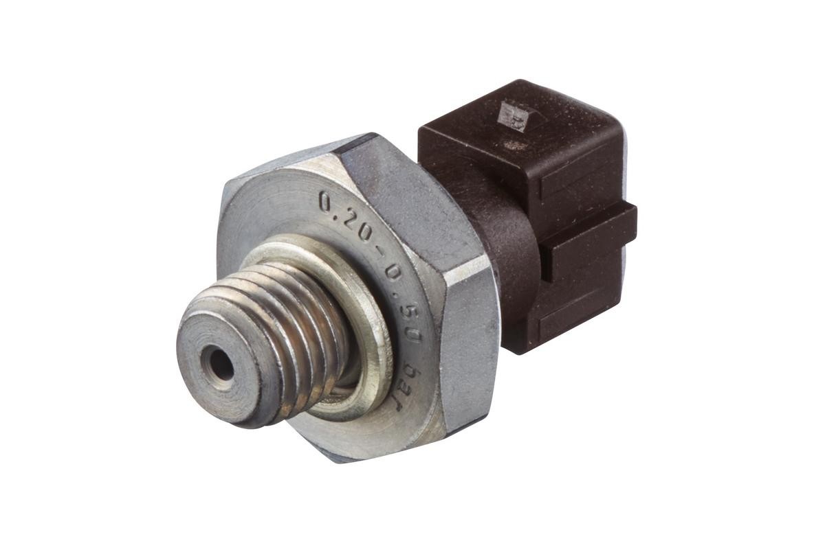 6ZL 009 600-271 HELLA Oil pressure switch MERCEDES-BENZ M12x1,5, 0,2 - 0,5 bar, with seal ring