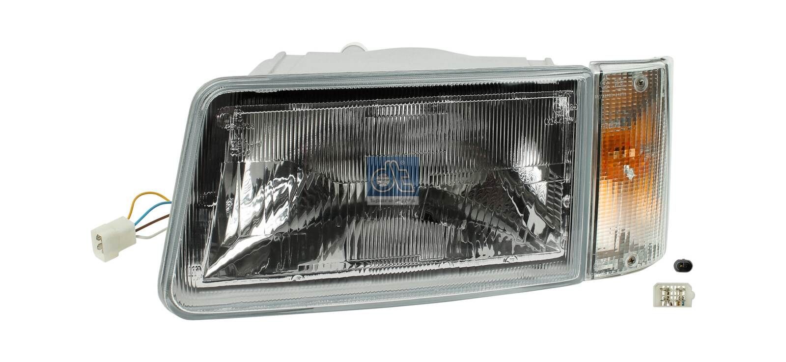 DT Spare Parts 7.25065 Headlight Left, H4, for right-hand traffic