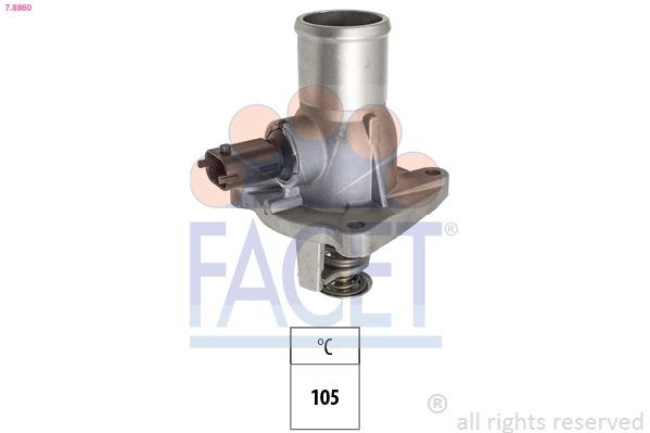 EPS 1.880.860 FACET 7.8860 Engine thermostat 55353311
