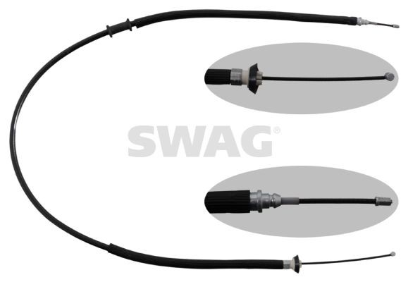 SWAG 70949619 Hand brake cable FIAT Punto II Hatchback (188) 1.2 60 (188.030, .050, .130, .150, .230, .250) 60 hp Petrol 1999