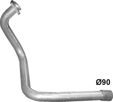 POLMO 70.16 Exhaust Pipe 5010417198