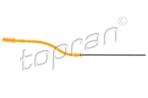 TOPRAN 701 457 Oil Dipstick with seal, Orange, Plastic
