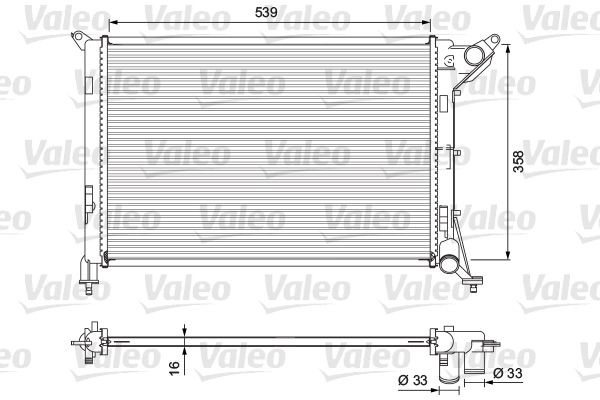 VALEO 701730 Engine radiator MINI experience and price