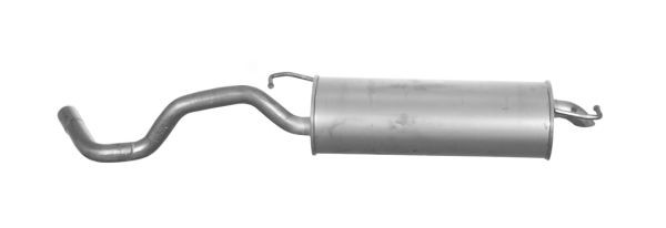 IMASAF 71.15.07 Exhaust silencer SEAT LEON 2008 in original quality