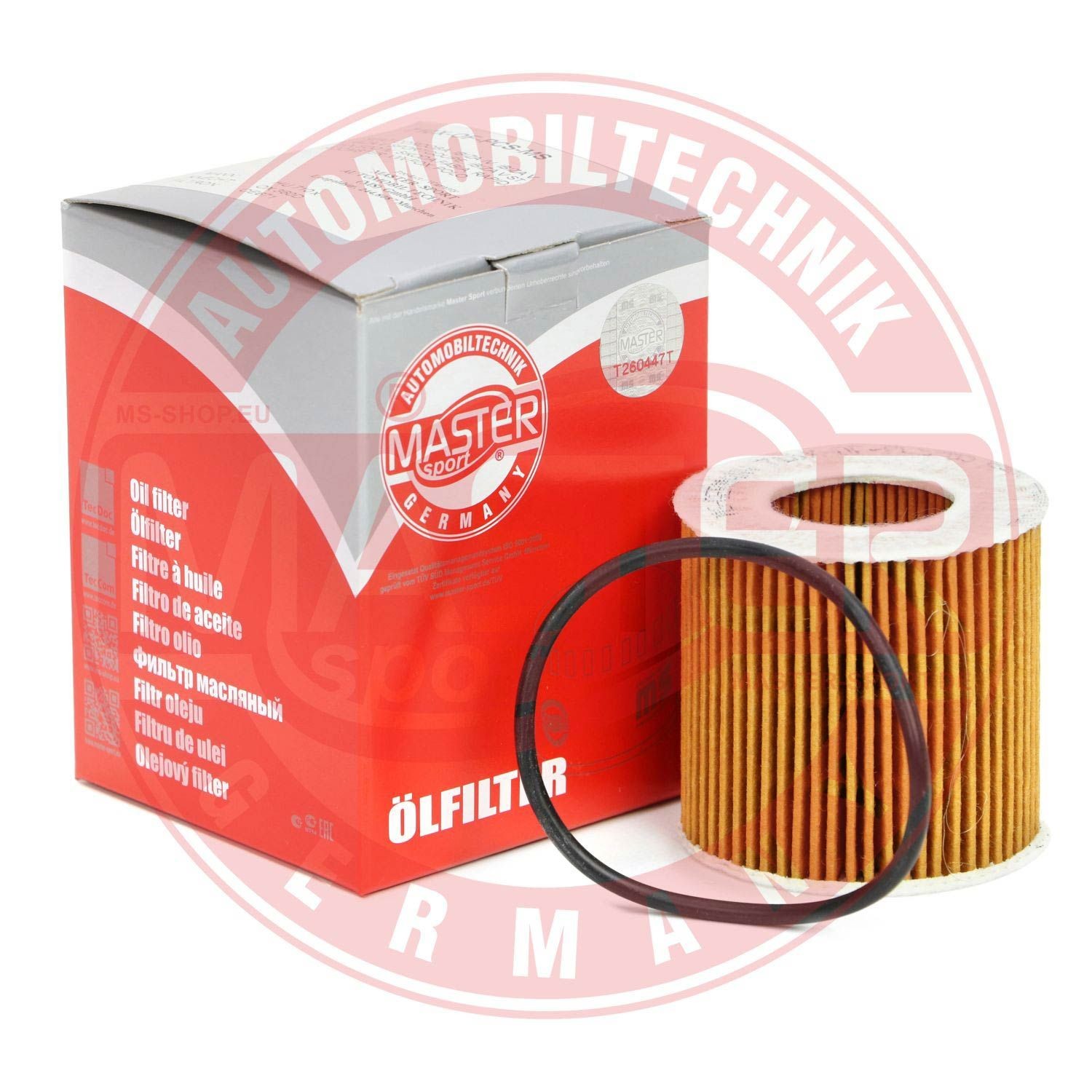 710X-OF-PCS-MS Oil filter AB440007100 MASTER-SPORT with gaskets/seals, Filter Insert
