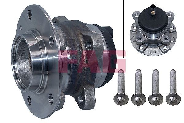 FAG 713 6506 60 Wheel bearing kit Photo corresponds to scope of supply, 130, 79,7 mm