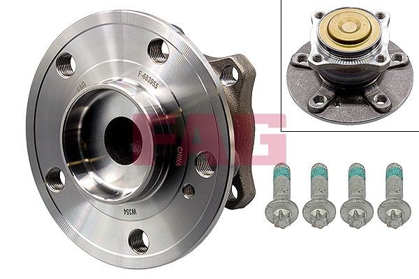 FAG 713 6680 90 Wheel bearing kit Photo corresponds to scope of supply, 143,1, 71 mm