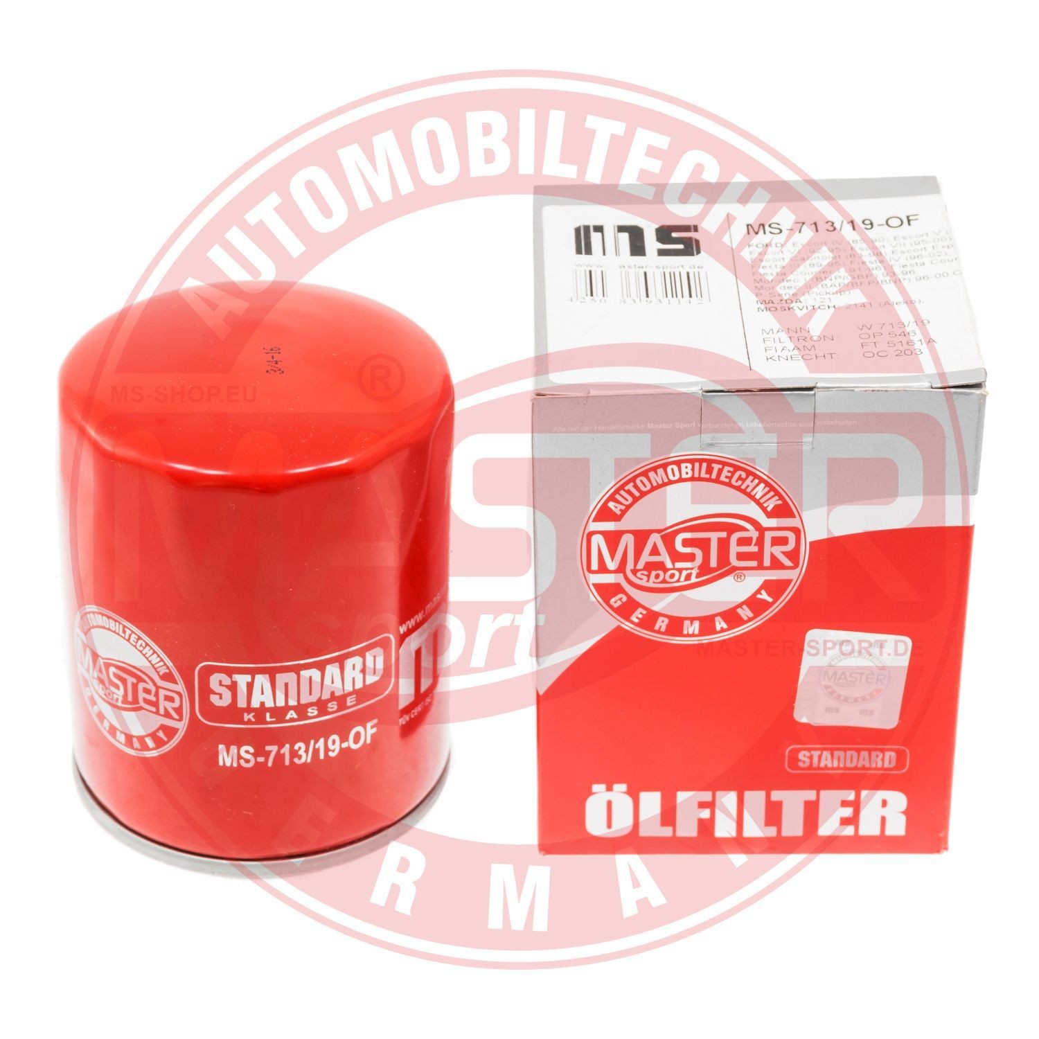 OEM-quality MASTER-SPORT 713/19-OF-PCS-MS Engine oil filter