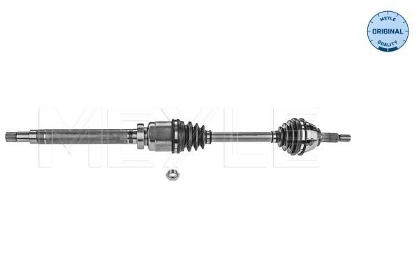 MEYLE 714 498 0035 Drive shaft Front Axle Right, 963mm, Ø: 91mm, ORIGINAL Quality