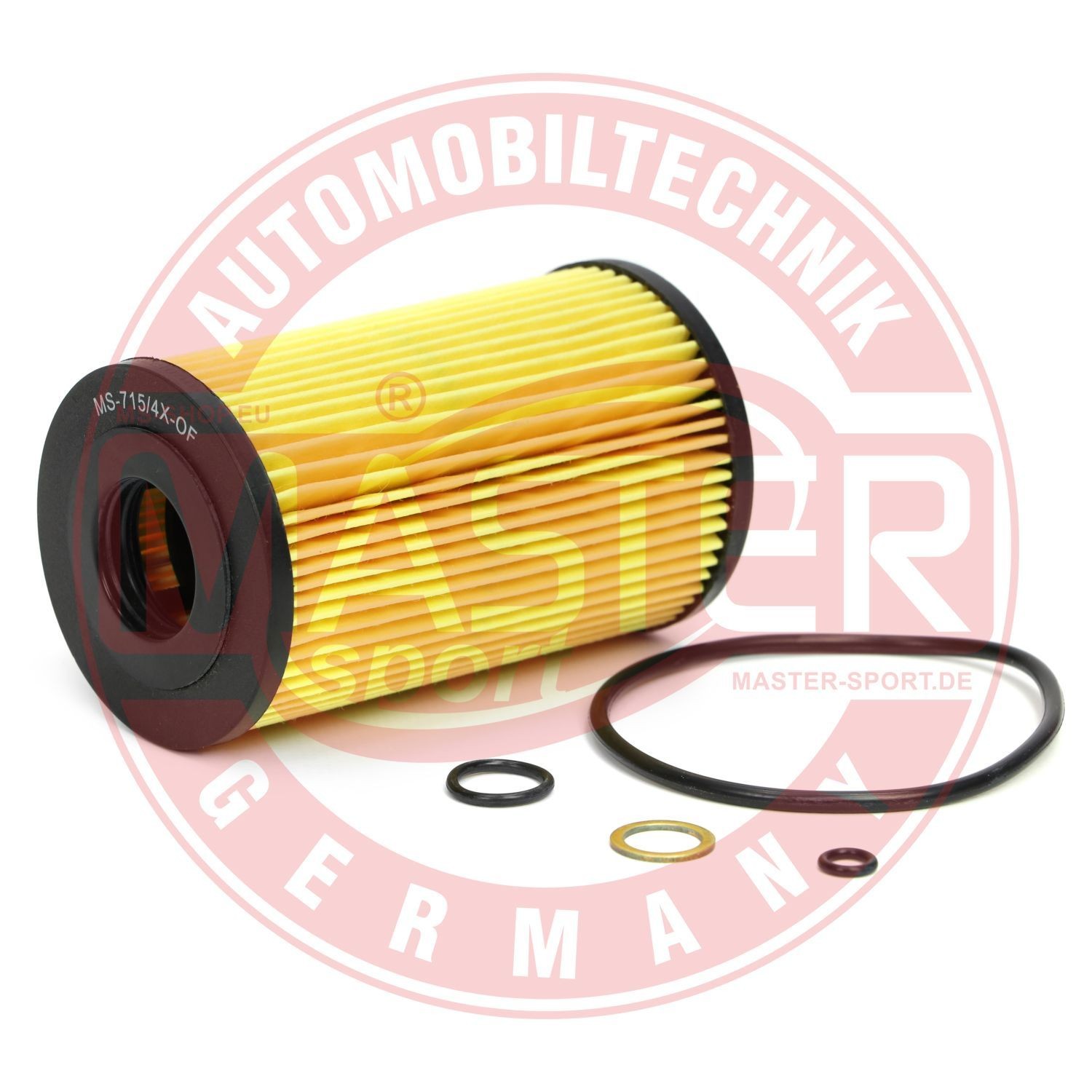 BMW 3 Series Engine oil filter 10160098 MASTER-SPORT 715/4X-OF-PCS-MS online buy