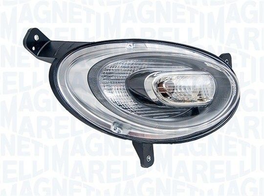 MAGNETI MARELLI 715101054000 Headlight Right, Halogen, with high beam, with bulbs