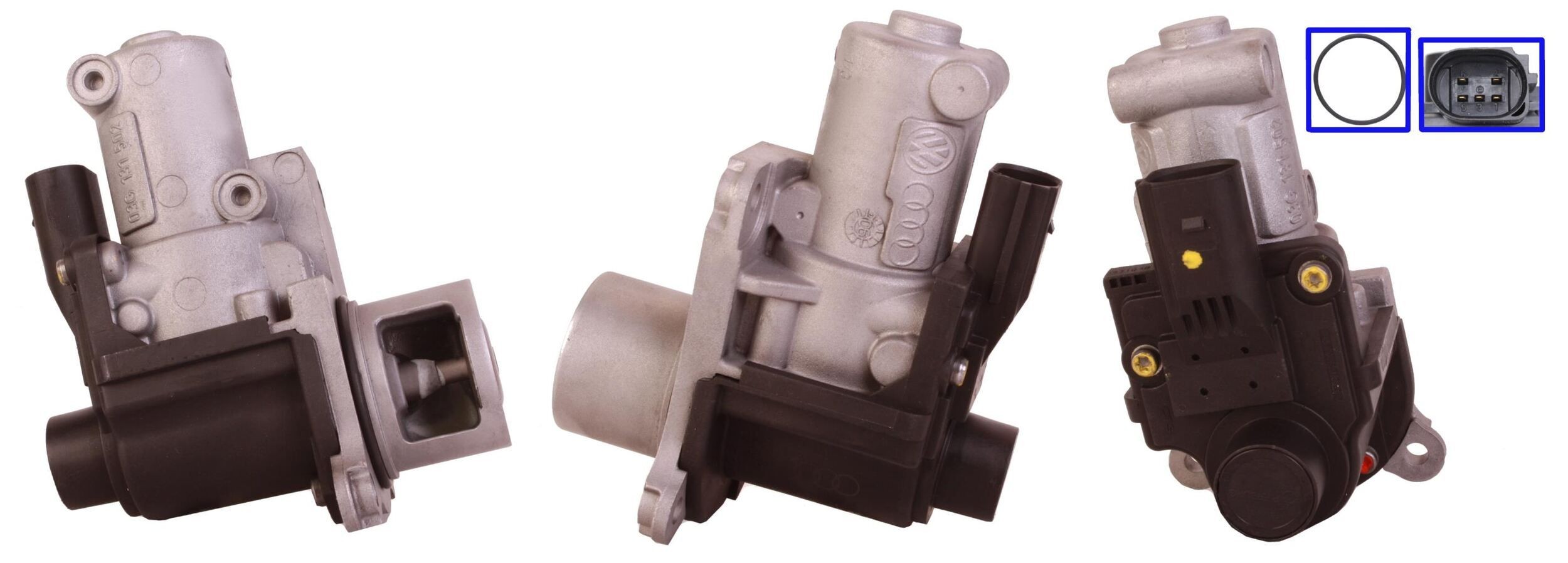 Exhaust gas recirculation valve DRI Electric, with gaskets/seals - 717730029