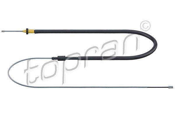 TOPRAN 723 563 Hand brake cable Left Rear, Right Rear, 1725mm