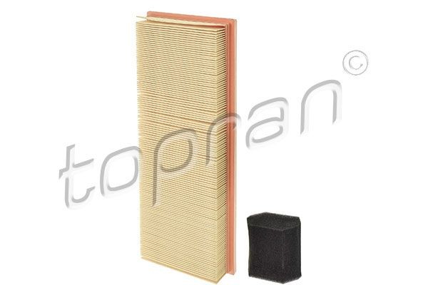 TOPRAN 723 675 Air filter Filter Insert, with auxiliary filter for crankcase ventilation
