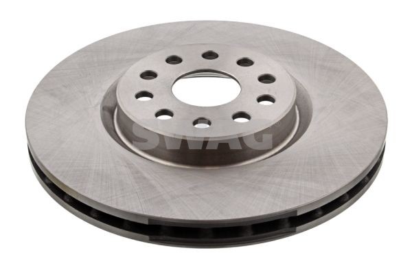 SWAG 74 91 4165 Brake disc Front Axle, 310x28mm, 5, internally vented, Coated