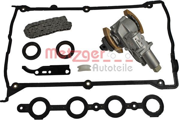 A4 B6 Belt and chain drive parts - Timing chain kit METZGER 7500005