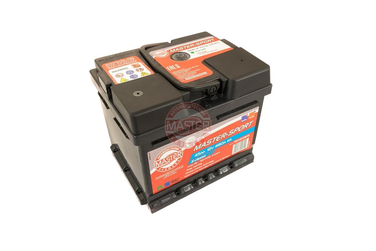 MASTER-SPORT 750454802 Battery 12V 45Ah 480A B13 L1 Lead-acid battery