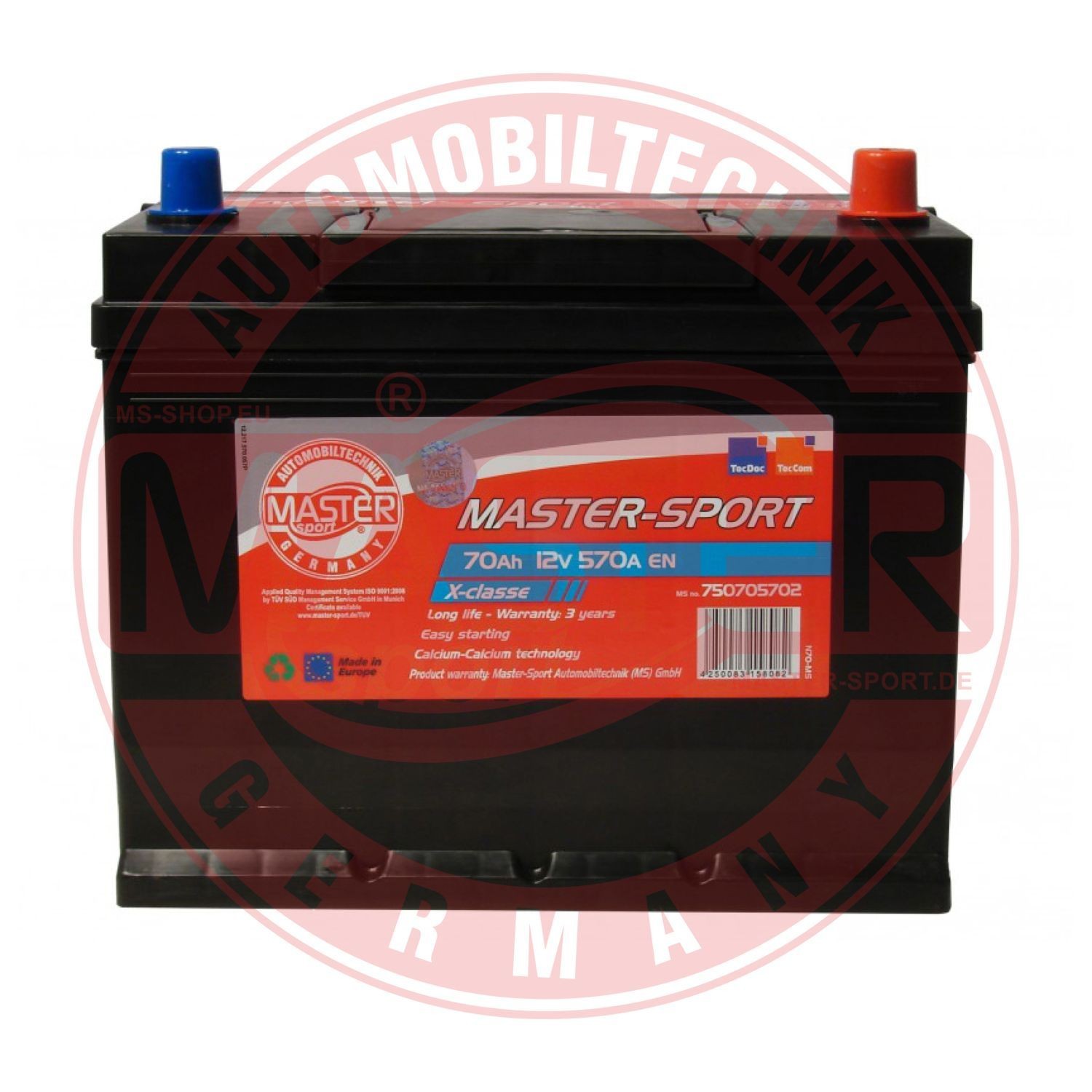 MASTER-SPORT Automotive battery 750705702