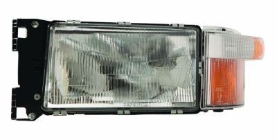 ABAKUS Left, H4, without bulb holder, without bulb, P43t Front lights 771-1104L-LDEMU buy