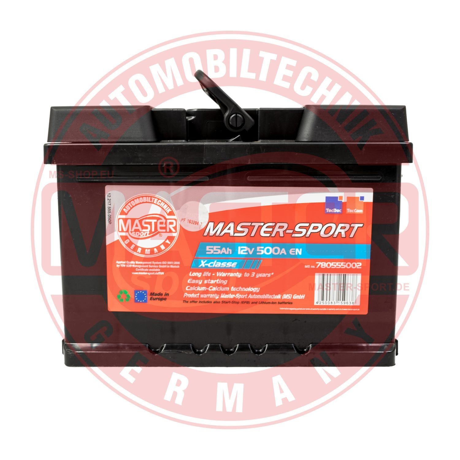 MASTER-SPORT 780555002 Battery 98AB-10655-CA