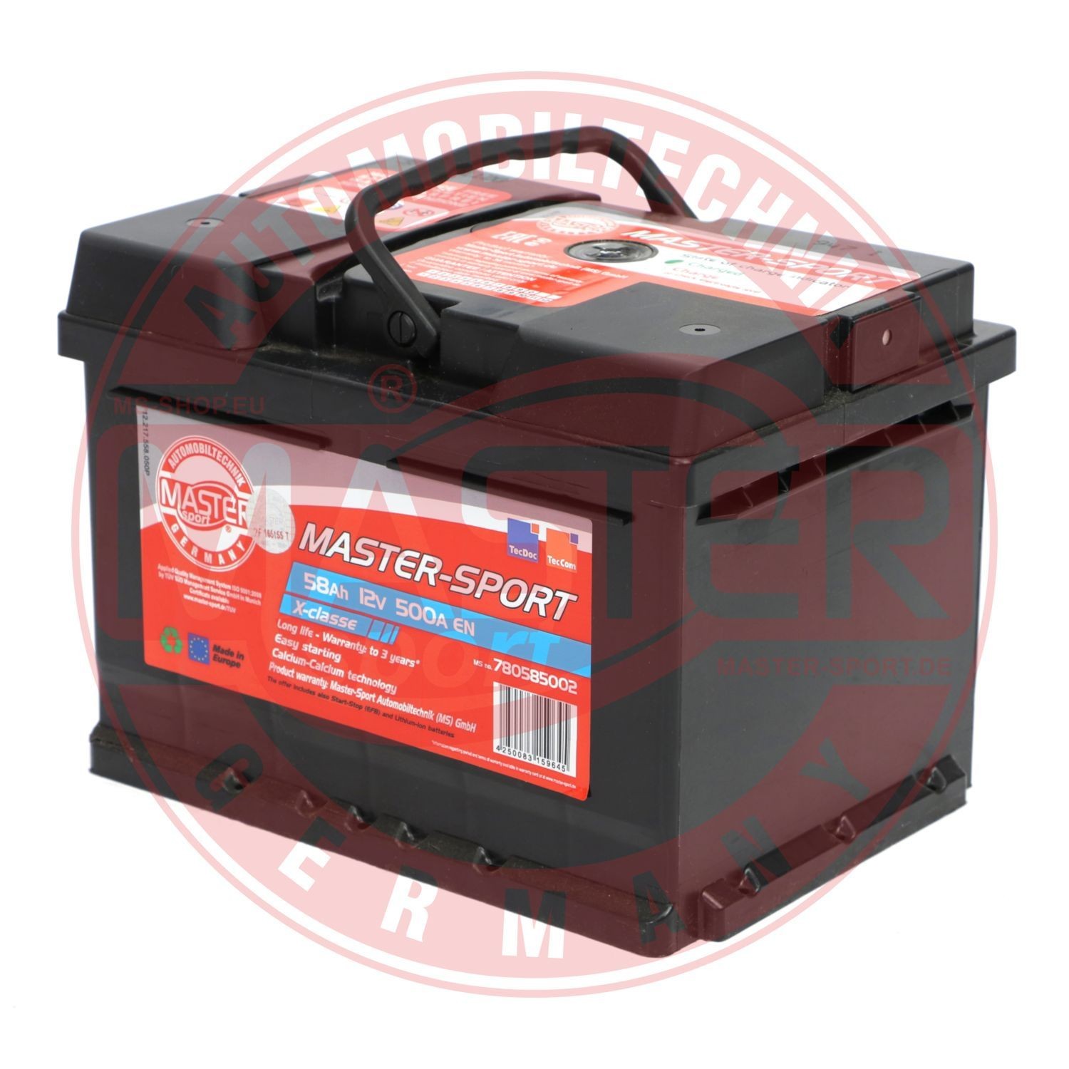 MASTER-SPORT Automotive battery 780585002