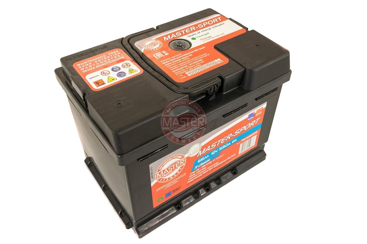 Original MASTER-SPORT Starterbatterie 780665902 für AUDI TT