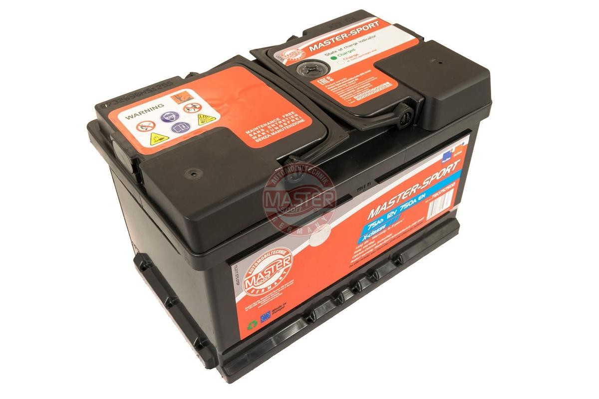 Original MASTER-SPORT Starter battery 780757502 for FORD KUGA