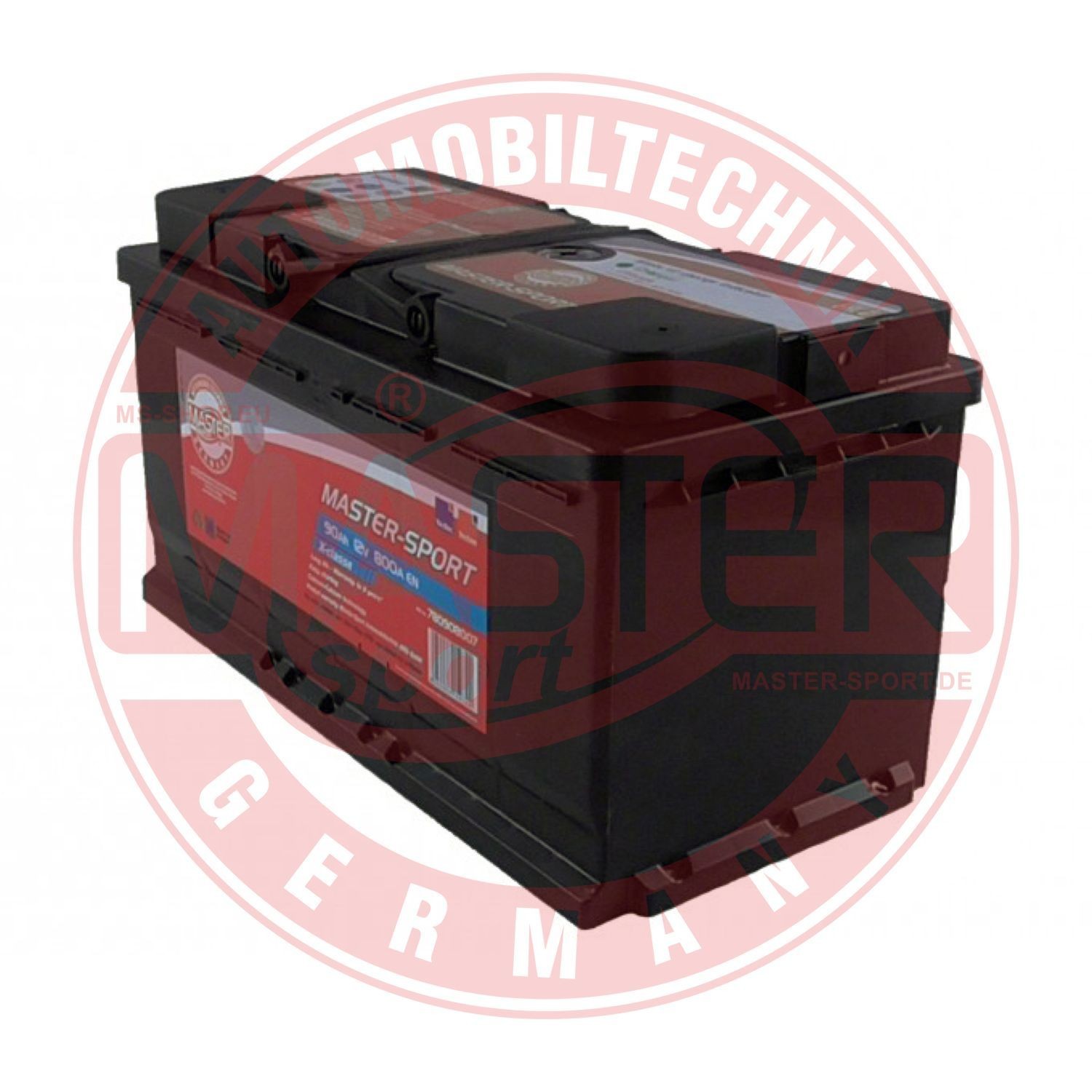 780908007 MASTER-SPORT Car battery AUDI 12V 90Ah 800A B13 L5 Lead-acid battery