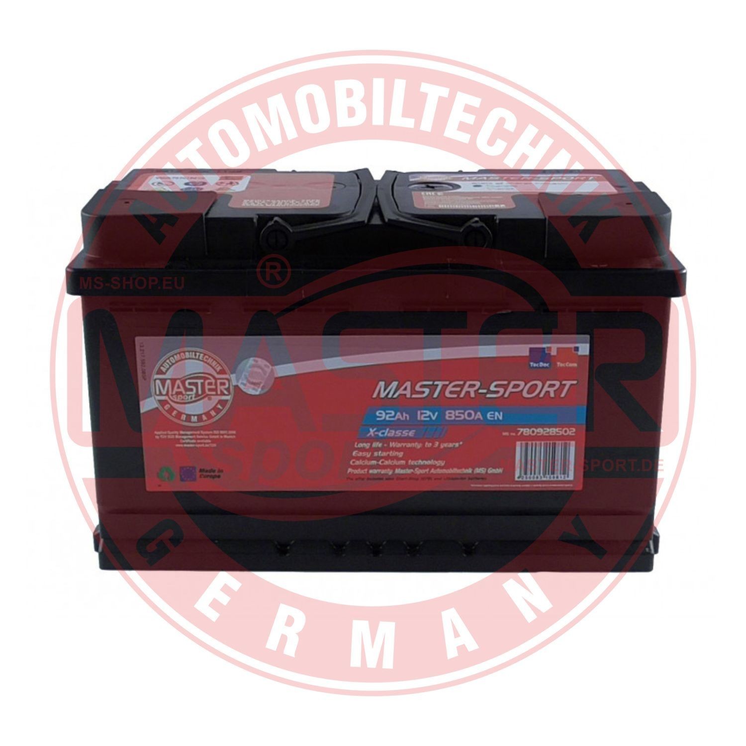 MASTER-SPORT Automotive battery 780928502