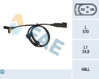 FAE 78151 ABS sensor 98AG-2B372-AF