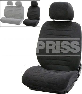 CARPRISS 79323418 Auto seat covers VAUXHALL Vivaro Van (X83) black, Massage, Polyester, Front