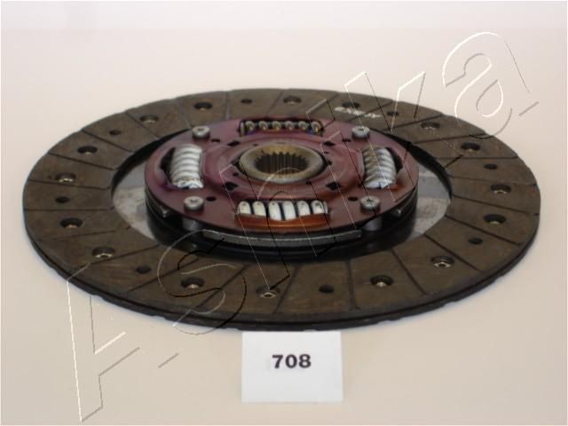 ASHIKA 80-07-708 Clutch Disc 225mm, Number of Teeth: 24