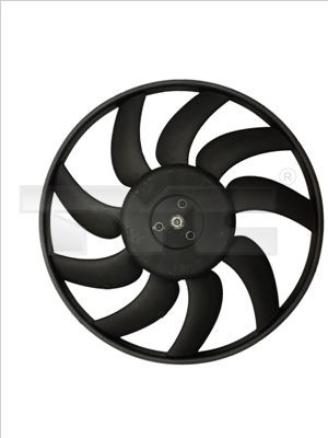 TYC 802-0011 Fan, radiator Ø: 400 mm, 400W, without radiator fan shroud