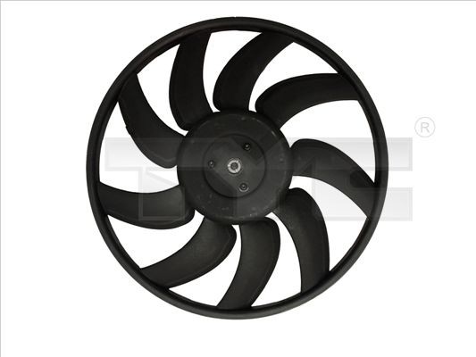TYC 802-0012 Fan, radiator Ø: 350 mm, 200W, without radiator fan shroud