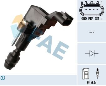 FAE 80329 Ignition coil 4802236